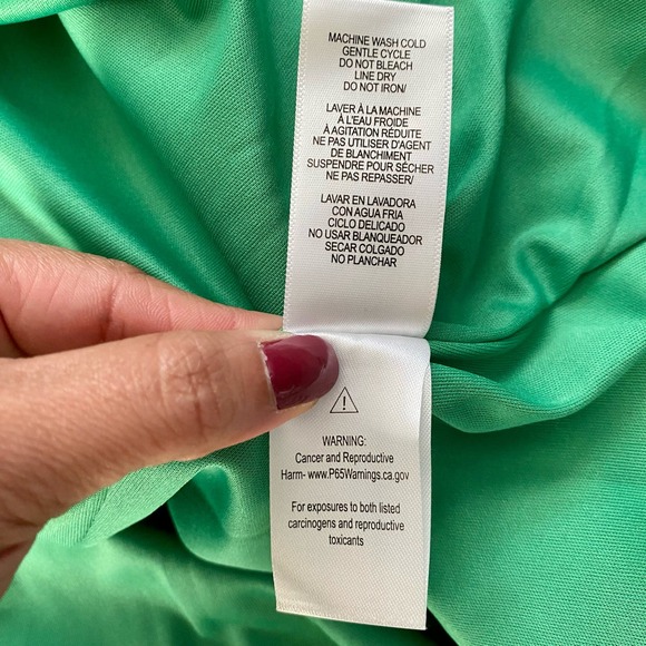 Julia Jordan Flutter Sleeve Green Floral Pleated Dress 10 NWT - Picture 9 of 12